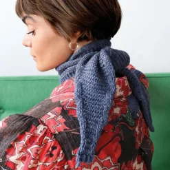 BLACK COLOUR Bcsally Snitted Mini Scarf Grey