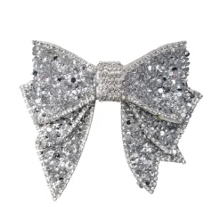 BLACK COLOUR Elvira Broche Silver