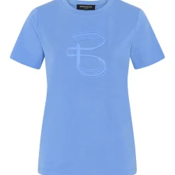 BRUUNS BAZAAR Alnus Ruba Tee Cornflower Blue