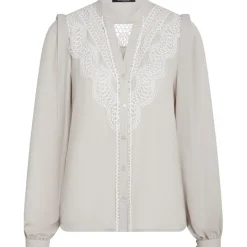 BRUUNS BAZAAR Camilla Abenas Shirt Silver Cloud