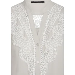 BRUUNS BAZAAR Camilla Abenas Shirt Silver Cloud