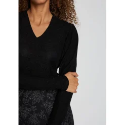 BRUUNS BAZAAR Comfrey Avalon Blouse Black