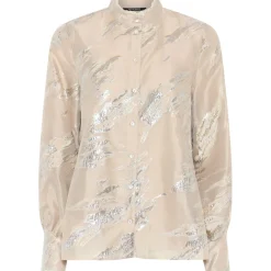 BRUUNS BAZAAR Plantago Charlotta Shirt Light Gold