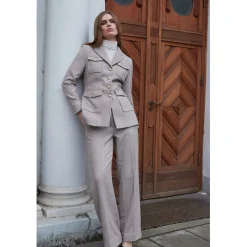 BRUUNS BAZAAR Scarlet Baki Jacket Falllen Rock