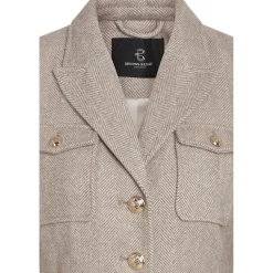 BRUUNS BAZAAR Scarlet Baki Jacket Falllen Rock