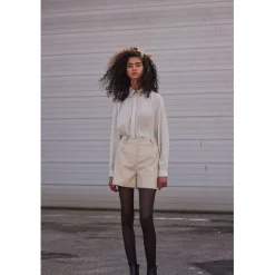 BRUUNS BAZAAR Vegani Tullamo Shorts Chateau Grey