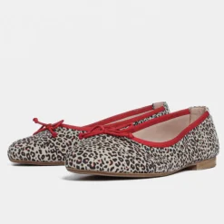 BUKELA Merle Ballerinaer Leopard/Red