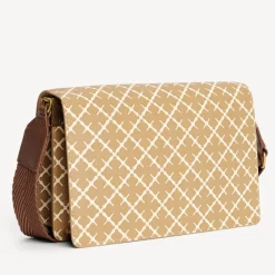 BY MALENE BIRGER Loenna Skuldertaske Golden Beige