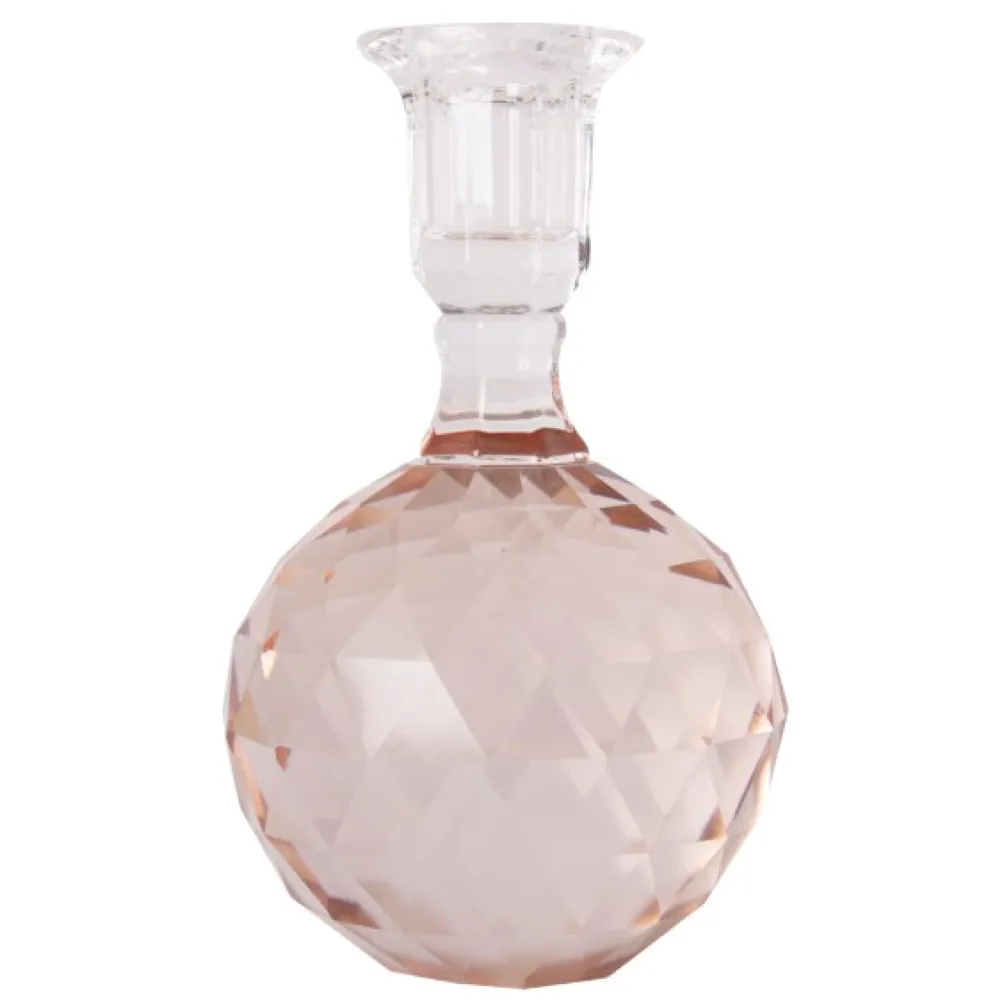 C'EST BON Lysestage 301.993.46 Fersken 25,5xø10 cm.