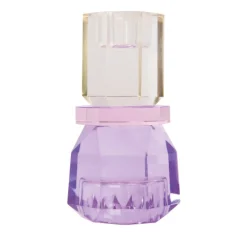 C'EST BON Lysestage 301.962.97 Smør/rosa/violet 13x7 cm.