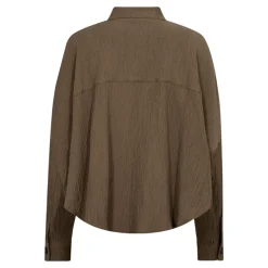 CO' COUTURE Angela Wing Shirt Walnut