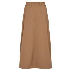 CO' COUTURE Anya Pleat Skirt Khaki