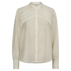 CO' COUTURE Barret Anglaise Shirt Off White