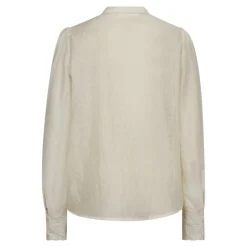 CO' COUTURE Barret Anglaise Shirt Off White