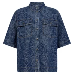 CO' COUTURE Dean Denim Shirt Denim Blue