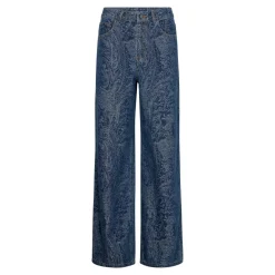 CO' COUTURE Dean Denim Wide Pant Denim Blue