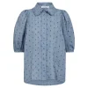 CO' COUTURE Dottie Shirt Dusty Blue