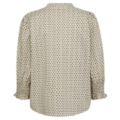 CO' COUTURE Elsy Frill Blouse Bone