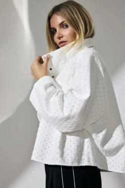 CO' COUTURE Holly Box Jacket Hvid