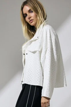 CO' COUTURE Holly Box Jacket Hvid
