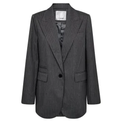 CO' COUTURE Ida Pin Single Blazer Mid Grey