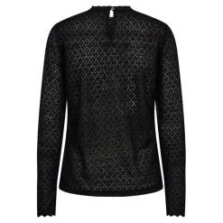 CO' COUTURE Narnia Lace Blouse Black