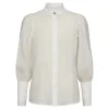 CO' COUTURE Orion Organza Puff Shirt White