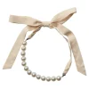 CO' COUTURE Pearl Choker Necklace Bone