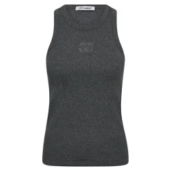 CO' COUTURE Sahara Embroidery Tank Top Grey
