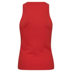 CO' COUTURE Sahara Embroidery Tank Top Red