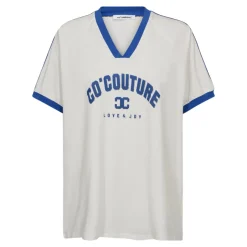 CO' COUTURE Siara Oversize Sporty Tee Blue