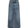 CO' COUTURE Vika CC Slit Denim Skirt