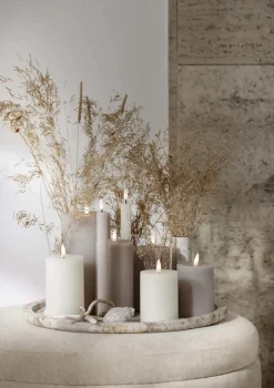 COZY LIVING 3514 LED Rustic Stone D7,5 H15 cm.