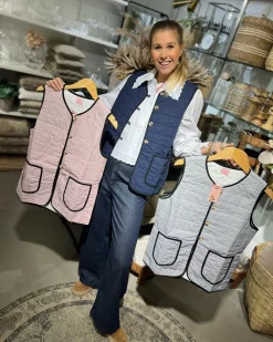 CRAFT SISTERS Quilted Waistcoat 02