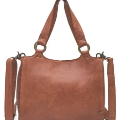 DEPECHE 16218 Skuldertaske Vintage Cognac