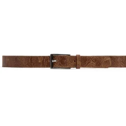 DEPECHE Belt 95 cm Camel Snake