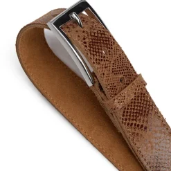 DEPECHE Belt 95 cm Camel Snake