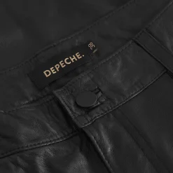 DEPECHE Boa Pants Full Length Black