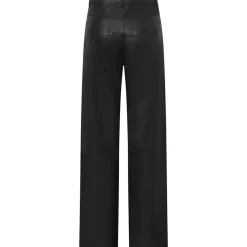 DEPECHE Boa Pants Full Length Black