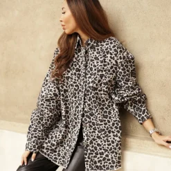 DEPECHE Jane Jacket Grey Leo