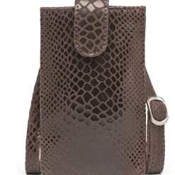 DEPECHE Mobilebag 16042 Brown Croco