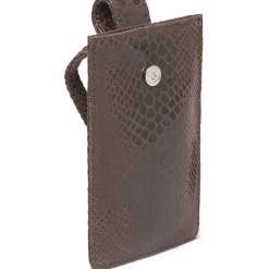 DEPECHE Mobilebag 16042 Brown Croco