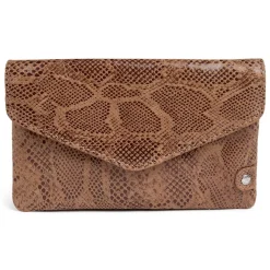 DEPECHE Purse/Credit Card Camel Snake