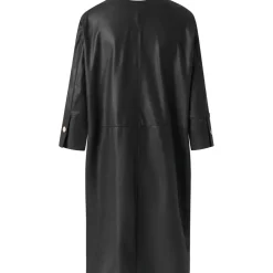 DEPECHE Shirt Dress Black