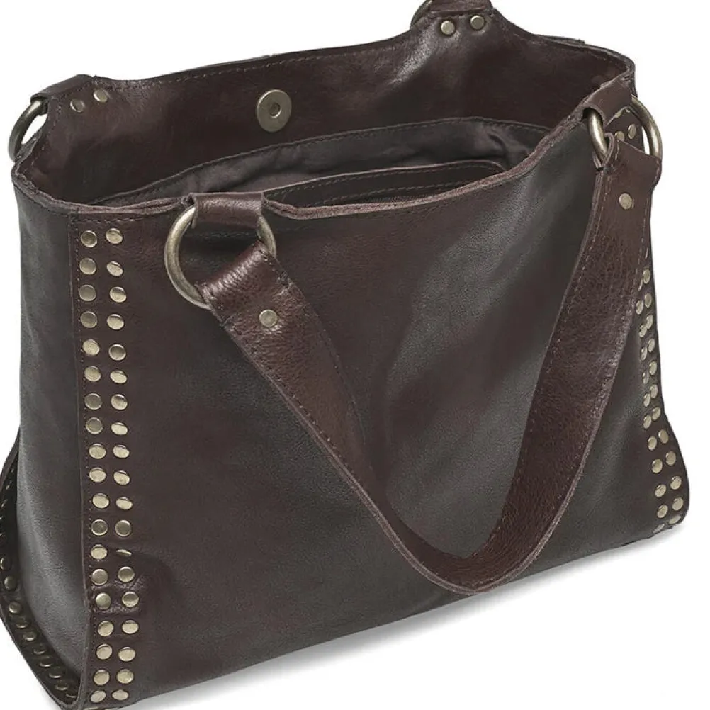 DEPECHE Skuldertaske 16228 Vintage Brown