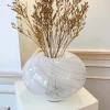 Eden Twirl Vase Large White