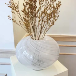 Eden Twirl Vase Large White