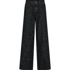 HAUTE L'AMITIÉ Triangle Logo Jeans Black