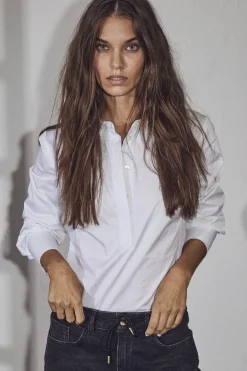 HAUTE L'AMITIE Pure Shirt Body Hvid