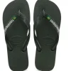 HAVAIANAS Brasil Logo Green Olive